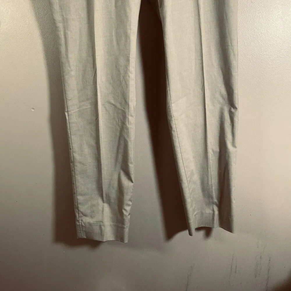 Banana Republic Core Temp Non Iron Slim Fit Tan Pants 33x32 Performance Stretch